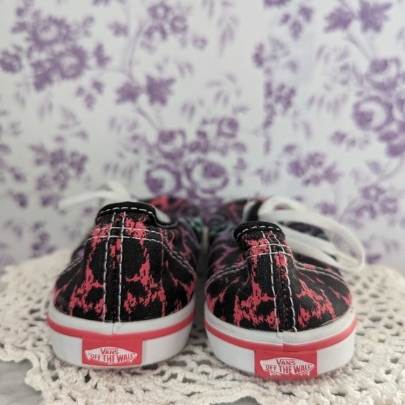 Girls Vans sneakers multicolored size 2 - Picture 4 of 4